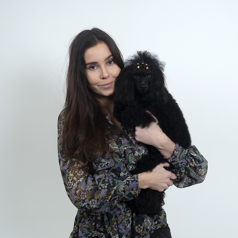 Eik Arnarsdottir på Sassy Dogs AB Hundsalong Västra Frölunda, Göteborg